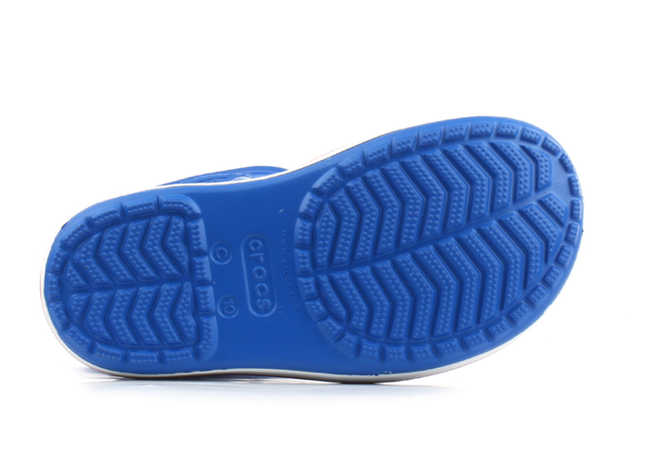 Дитячі крокси гумові чоботи Crocs Kids Crocband Rain Boot Blue (27/28, синій) - Фото 5 Дитячі крокси гумові чоботи Crocs Kids Crocband Rain Boot Blue (27/28, синій) - зображення 5