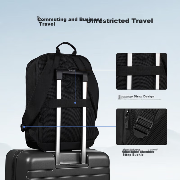 Рюкзак Samsonite для ноутбука 16" антибактериальная подкладка - изображение 6