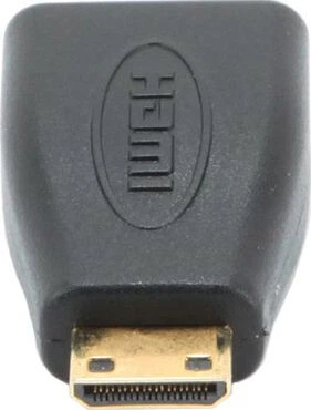 Адаптер HDMI Cablexpert HDMI - mini-HDMI Чёрный (A-HDMI-FC) - изображение 2