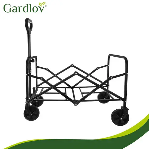 Складная садовая тележка 100 кг / 90 л Gardlov 27542 (тачка) - изображение 7
