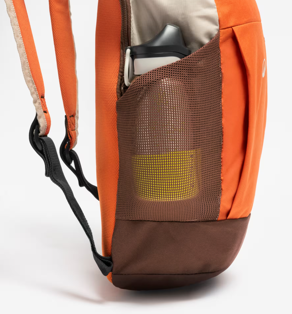Туристичний Рюкзак QUECHUA Arpenaz 10л 40 х 22 х 15 см Коричневий - Фото 5 Туристичний Рюкзак QUECHUA Arpenaz 10л 40 х 22 х 15 см Коричневий - зображення 5