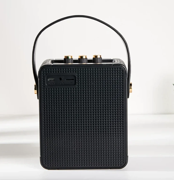 Портативна Bluetooth колонка Marshall Stockwell 5 Вт 168x130x83 мм Пластик Чорний - зображення 3