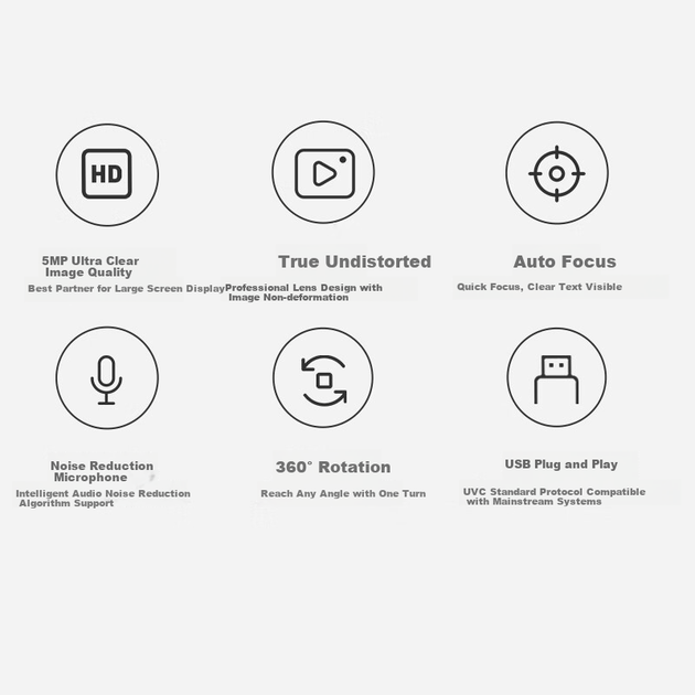 Веб-камера HIKVISION E15a 2K USB - Фото 2 Веб-камера HIKVISION E15a 2K USB - изображение 2