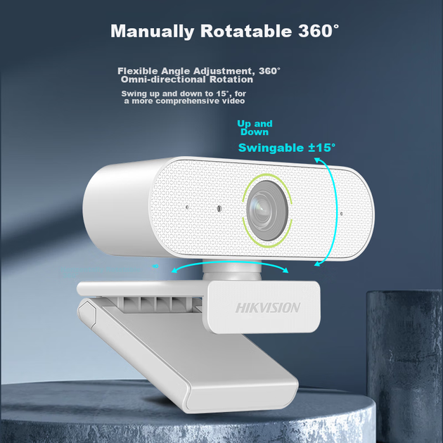 Веб-камера HIKVISION DS-E14a 2K 2560х1440 - зображення 6