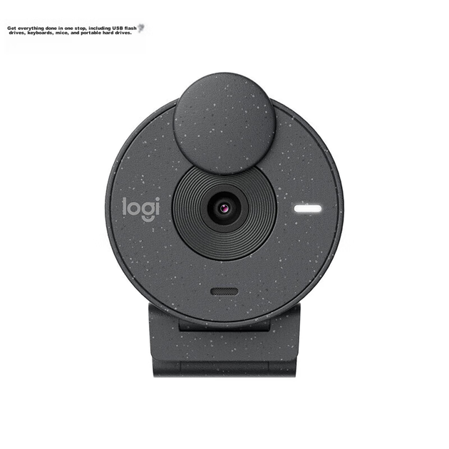 Веб-камера Logitech Brio 300 Full HD 1080p Gray - Фото 5 Веб-камера Logitech Brio 300 Full HD 1080p Gray - изображение 5