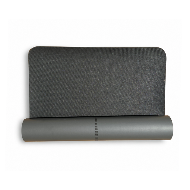 Килимок для йоги Ganesh Align Amber Cool Grey 183×61×0.4 см - зображення 2