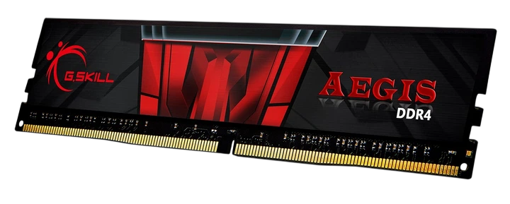 Оперативна пам'ять G.Skill 8GB DDR4 3200MHz Aegis Black (F4-3200C16S-8GIS) Б/В - зображення 2