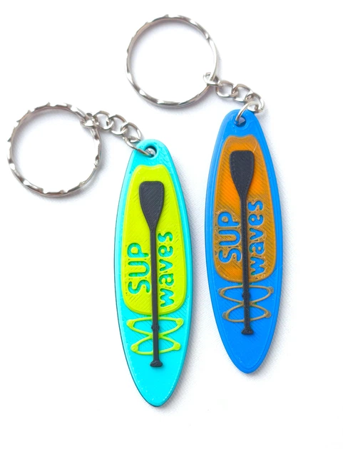 Брелок SUP Доска С Вашим Текстом SUP Board Keychain With Custom Text 7 См 3Д Печать - Фото 3 Брелок SUP Доска С Вашим Текстом SUP Board Keychain With Custom Text 7 См 3Д Печать - изображение 3