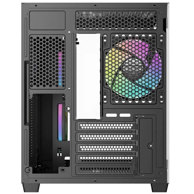 Корпус для ПК Ocypus Gamma C54 ARGB Tempered Glass (GAMMA-C54-BKD300XX-GL) Black mATX без БЖ - зображення 3