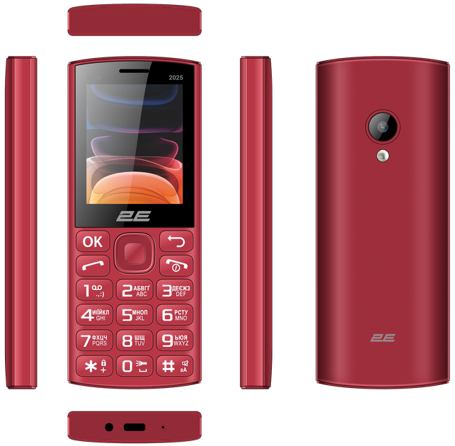 Мобильный телефон 2E E240 2025 Red (794300867219) - Фото 7 Мобильный телефон 2E E240 2025 Red (794300867219) - изображение 7