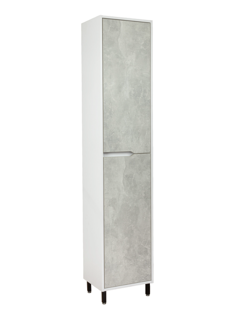 Пенал для ванної Vivia Loft Д2 185×40×33 см, підлоговий, бетон - изображение 4