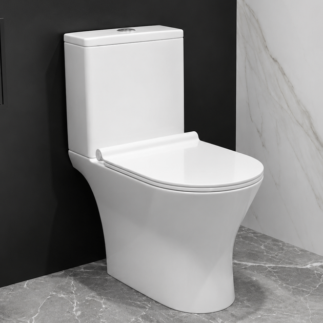 Унитаз компакт Koller Pool Edge New Pro 3/6 л с сиденьем микролифт, белый глянцевый (1856550199) - Фото 1 Унитаз компакт Koller Pool Edge New Pro 3/6 л с сиденьем микролифт, белый глянцевый (1856550199) - изображение 1