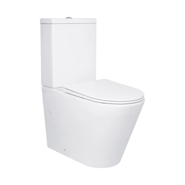 Унитаз компакт Q-tap Presto Quadro 650x340 овальный, с сиденьем, белый (QT24221215AW) - Фото 1 Унитаз компакт Q-tap Presto Quadro 650x340 овальный, с сиденьем, белый (QT24221215AW) - изображение 1