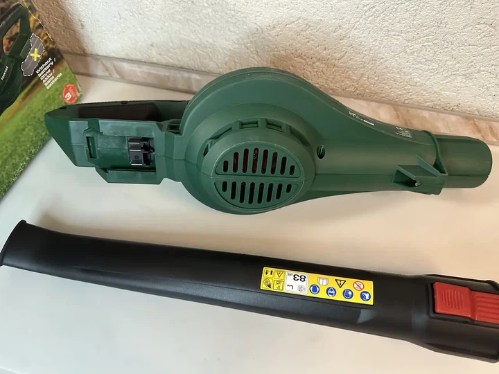 Повітродувка акумуляторна для листя Parkside PLBA 20 C4 - зображення 4