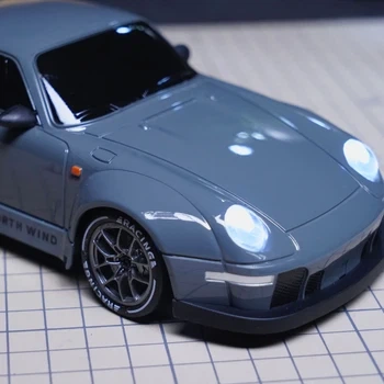 Радиоуправляемая дрифт машинка 4WD 1:24 Голубая - Фото 5 Радиоуправляемая дрифт машинка 4WD 1:24 Голубая - изображение 5
