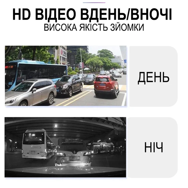 Парковочная камера заднего вида Podofo A3137 AHD CVBS с ИК ночным видением металл черный - изображение 6