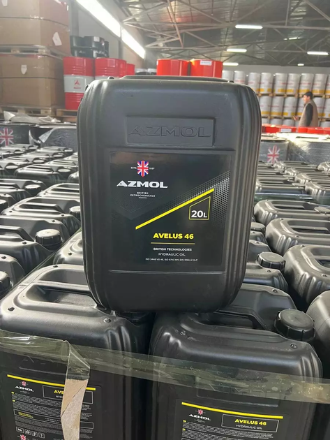 Гідравлічна олива AZMOL Avelus 46 HLP каністра 18 л - зображення 2