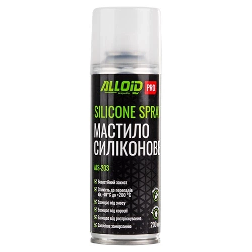 Смазка силиконовая ALLOID PRO ALS-203 200 мл морозостойкая водоотталкивающая - Фото 1 Смазка силиконовая ALLOID PRO ALS-203 200 мл морозостойкая водоотталкивающая - изображение 1