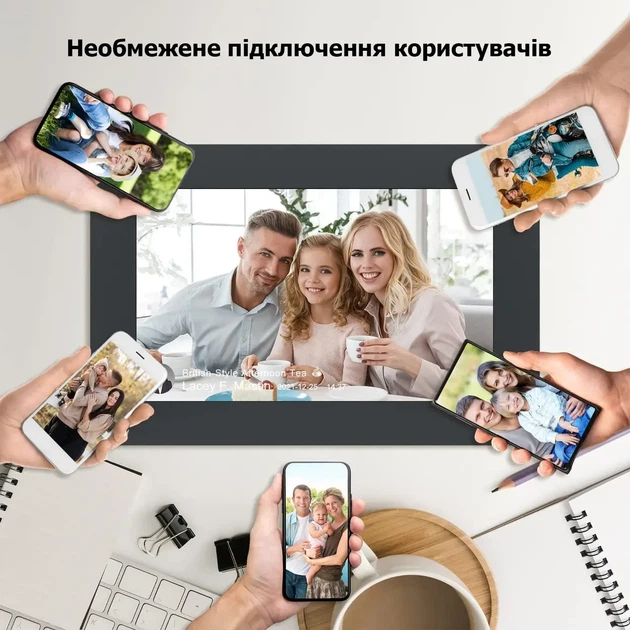 Цифрова фоторамка FRAMEO 10" - Фото 7 Цифрова фоторамка FRAMEO 10" - зображення 7