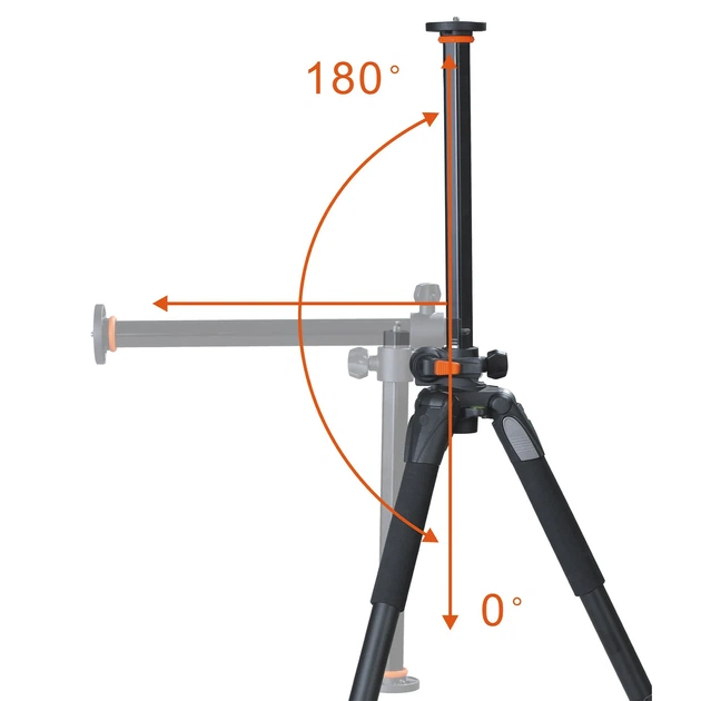 Штатив Vanguard Alta Pro 263AP алюмінієвий 177,5 см 2,6 кг 3D головка чорний - Фото 12 Штатив Vanguard Alta Pro 263AP алюмінієвий 177,5 см 2,6 кг 3D головка чорний - зображення 12