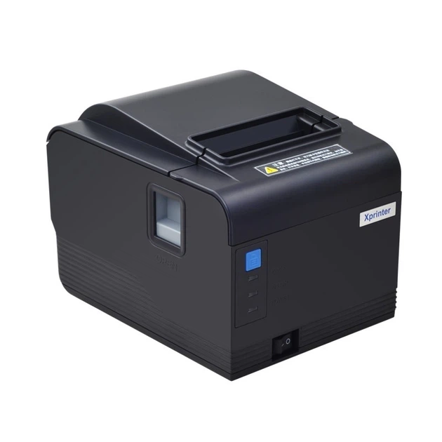 Принтер чеків Xprinter XP-Q200H 80 мм USB+LAN, термопринтер з автообрізкою для POS-систем, магазинів та кафе, 203 dpi, до 200 мм/с - зображення 7