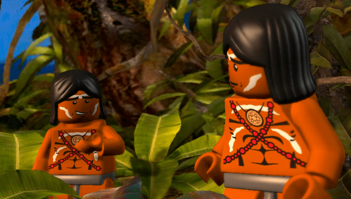 Гра Microsoft Xbox 360 Lego Indiana Jones: The Original Adventures / Kung Fu Panda Англійська Версія DVD 2шт Б/У - зображення 3