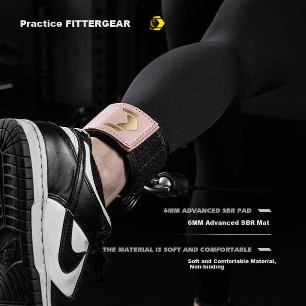 Фитнес-оборудование FITTER GEAR, рама для тренажера, фиксаторы для лодыжек, канат для ягодичных мышц, вспомогательный эспандер для тренировки мышц ног и ударов ногой назад. - изображение 4