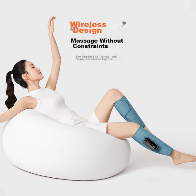 Массажер для ног Keepfit, устройство для согревания ног, для проработки икроножных мышц, для сжимания и похудения ног, грелка для ног с подогревом, практичный подарок для родителей, L08 - изображение 12