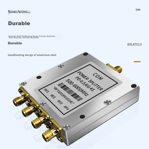 Делитель мощности SHOCHAN SQ-SMA14 0.5–6 ГГц - изображение 5