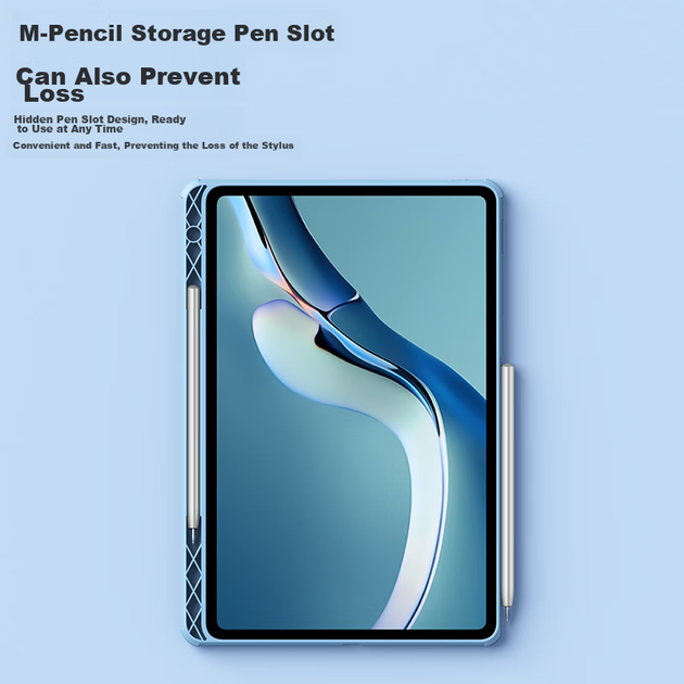 Чохол для планшета Huawei MatePad Pro 12.6 Zhisihui Blue - Фото 7 Чохол для планшета Huawei MatePad Pro 12.6 Zhisihui Blue - зображення 7
