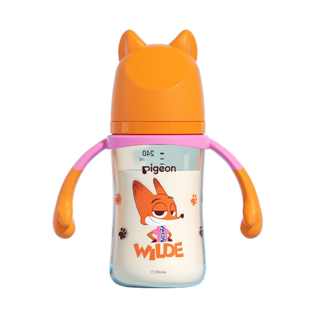 Пляшечка Pigeon Disney Zootopia з PPSU з ручками, 240 мл, соска M, від 3 місяців - зображення 4