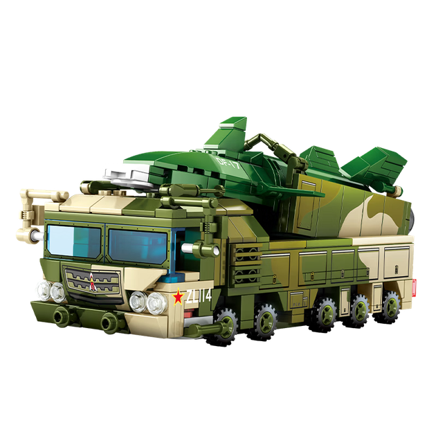 Конструктор Senbao модель балістичної ракети Dongfeng-17, збірна, для хлопчиків - зображення 4