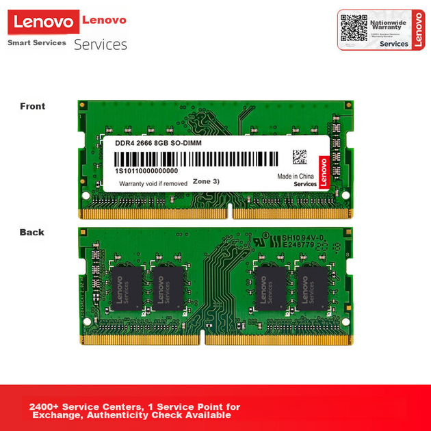 Модуль оперативной памяти Lenovo 8 ГБ DDR4 2666 МГц для ноутбука - изображение 9