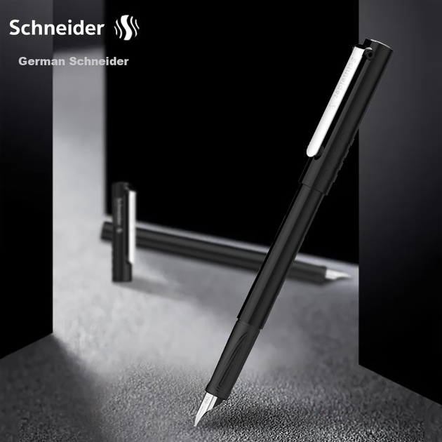 Ручка перьевая Schneider BK406 с пером F для школьников и взрослых, черная, 161811H - Фото 5 Ручка перьевая Schneider BK406 с пером F для школьников и взрослых, черная, 161811H - изображение 5