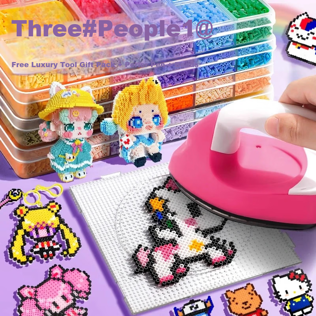 Набір Guanchao Perler Beads для творчості, 72 кольори, 3D-вироби, для дітей 7-14 років - Фото 6 Набір Guanchao Perler Beads для творчості, 72 кольори, 3D-вироби, для дітей 7-14 років - зображення 6
