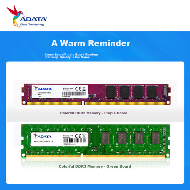 Оперативная память ADATA 8 ГБ DDR3 1600 для настольных компьютеров, Wanziqianhong - изображение 5