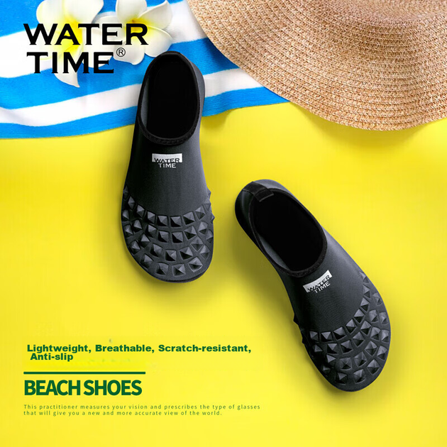 WATERTIME / Взуття для дайвінгу Shuichuan, пляжні сандалі для чоловіків та жінок, для дорослих, швидковисихаючі, дихаючі, нековзні, для підводного плавання та ходьби по воді, XXL - изображение 6