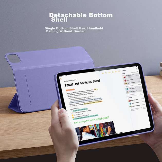Чехол для планшета Apple iPad Pro 11" 2025/2024 ESR Grey - Фото 8 Чехол для планшета Apple iPad Pro 11" 2025/2024 ESR Grey - изображение 8
