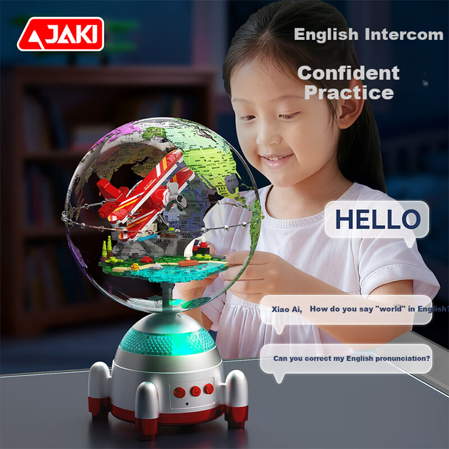 Конструктор JAKI «Глобус» с интеллектуальными функциями для детей - изображение 6