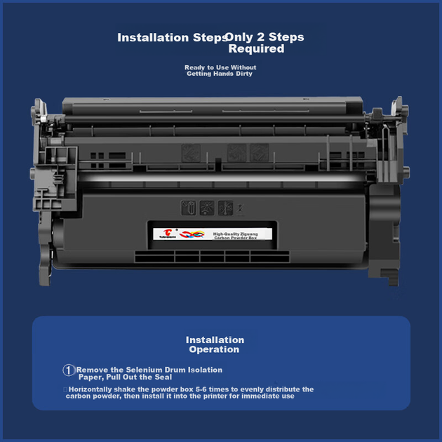 Совместимый с принтерами HP E40040, MFP E42540f и E42540 W9024MC картридж с тонером TUSHENG. Стандартная емкость, с чипом. - изображение 5