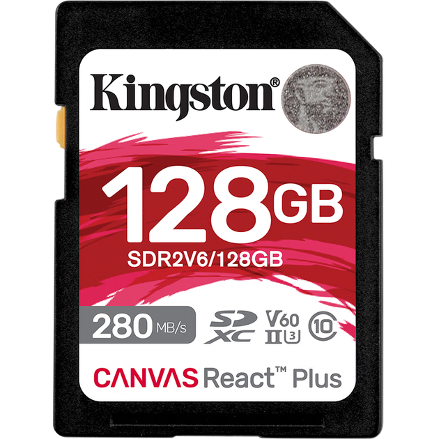 Карта памяти Kingston SD 128 ГБ U3 V60, чтение 280 МБ/с, запись 100 МБ/с - изображение 11