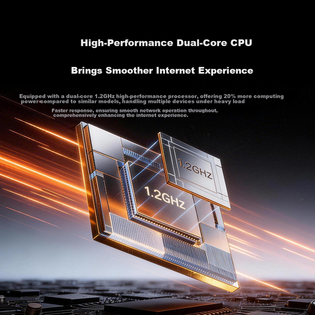 Маршрутизатор Tenda WiFi 6+ Taishan AX3000 Ultra, гигабитный, с усилением сигнала через стены, чип AX12 Pro, для дома - изображение 5
