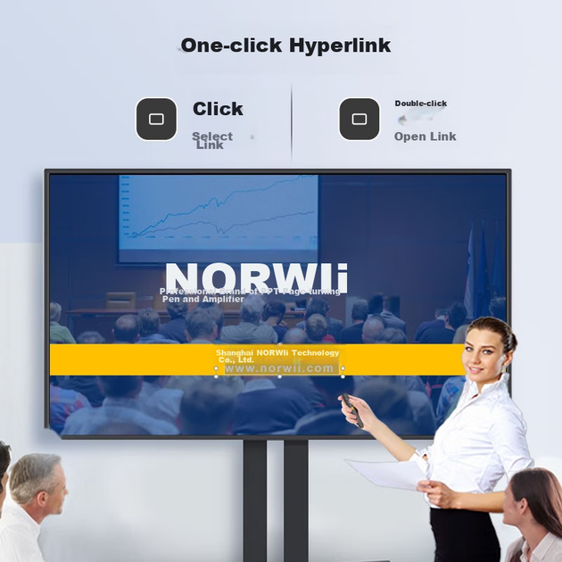 Лазерна указка NORWII N29, червоний світловий перегортач сторінок PPT, акумуляторна модель, 100-метрова ручка дистанційного керування, демонстраційна ручка для вчителя з 32 ГБ USB-накопичувача, вказівка для класу, проектор для презентацій, чорний - изображение 10