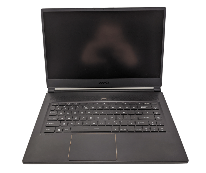 Ігровий ноутбук MSI GS65 Stealth 9SD / 15.6" (1920x1080) IPS / Intel Core i7-9750H (6 (12) ядра по 2.6 - 4.5 GHz) / 16 GB DDR4 / 512 GB SSD / nVidia GeForce GTX 1660 Ti, 6 GB GDDR6, 192-bit / WebCam б/в - Фото 2 Ігровий ноутбук MSI GS65 Stealth 9SD / 15.6" (1920x1080) IPS / Intel Core i7-9750H (6 (12) ядра по 2.6 - 4.5 GHz) / 16 GB DDR4 / 512 GB SSD / nVidia GeForce GTX 1660 Ti, 6 GB GDDR6, 192-bit / WebCam б/в - зображення 2
