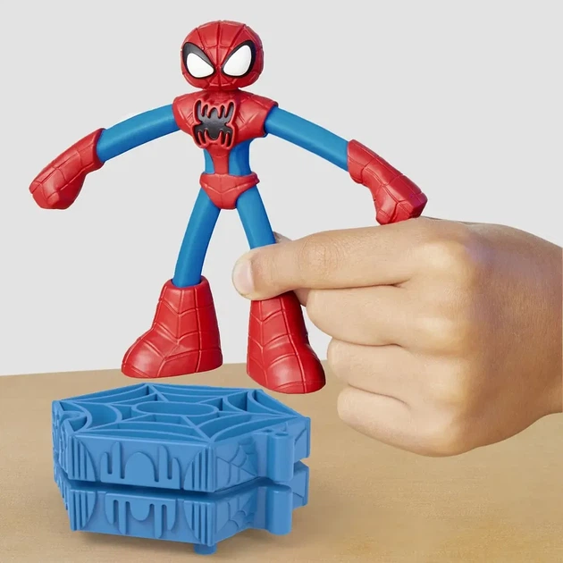 Набор для творчества Hasbro Play-Doh Marvel с массой для лепки Человек-паук (F9827) - изображение 7