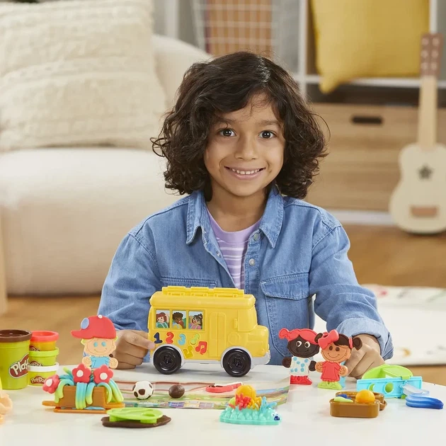 Набор для творчества Hasbro Play-Doh с массой для лепки Школьные приключения (F9140) - изображение 4