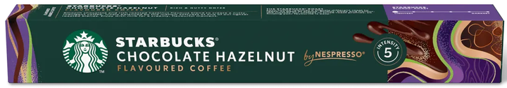 Кава в капсулах Nespresso Starbucks Chocolate Hazelnut (тубус 10 капсул) - зображення 4