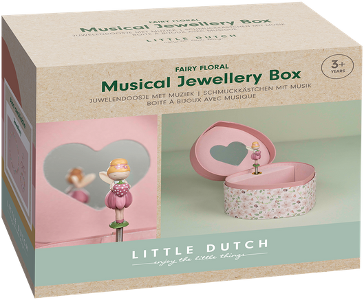 Скринька для прикрас Little Dutch Elf Fairy Garden музична (8714274126206) - Фото 1 Скринька для прикрас Little Dutch Elf Fairy Garden музична (8714274126206) - зображення 1