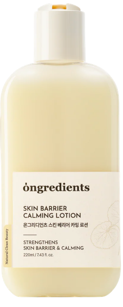 Lotion do twarzy Ongredients Skin barrier łagodzący 220 ml (8809884772254) - Zdjęcie 1 Lotion do twarzy Ongredients Skin barrier łagodzący 220 ml (8809884772254) - obraz 1