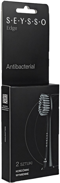 Насадки до електричної зубної щітки Seysso ANTIBACTERIAL edge 2 шт - зображення 3